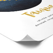 Taurus-steraanduiding Poster (Hoek)