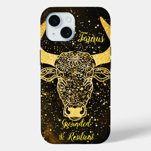 Taurus-sterren Case-Mate iPhone Case (Achterkant)