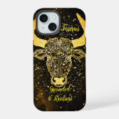 Taurus-sterren iPhone 15 Case (Achterkant)