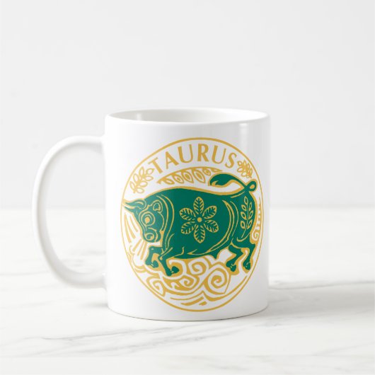 Taurus Sterrenbeeld Koffiemok (Links)