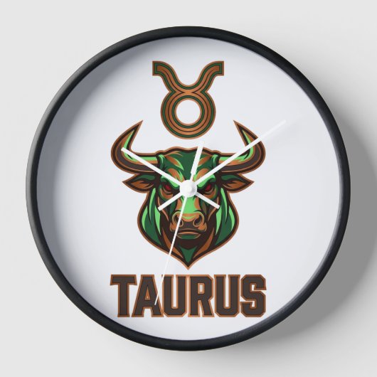 Taurus Sterrenbeeld Moderne Groene Esports Mascott (Voorkant)