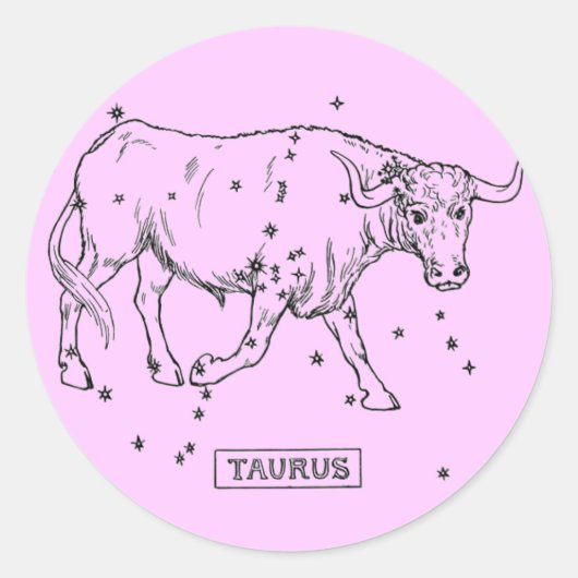 Taurus Sticker (Voorkant)