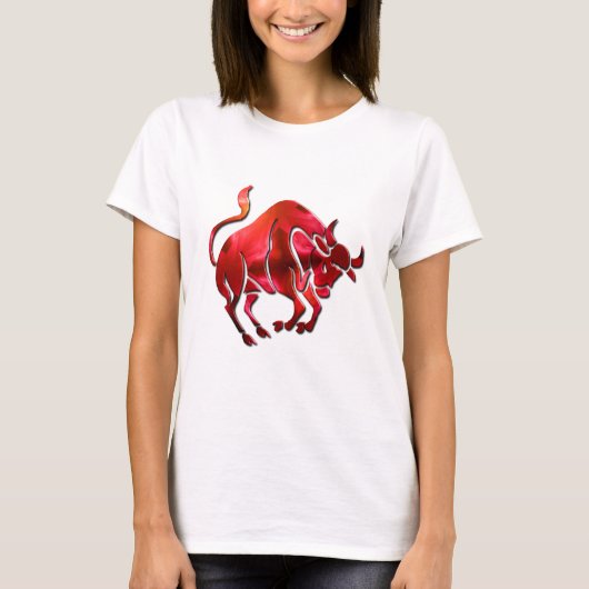 Taurus Symbol Dames T-Shirt (Voorkant)
