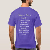 Taurus T-Shirt (Achterkant)