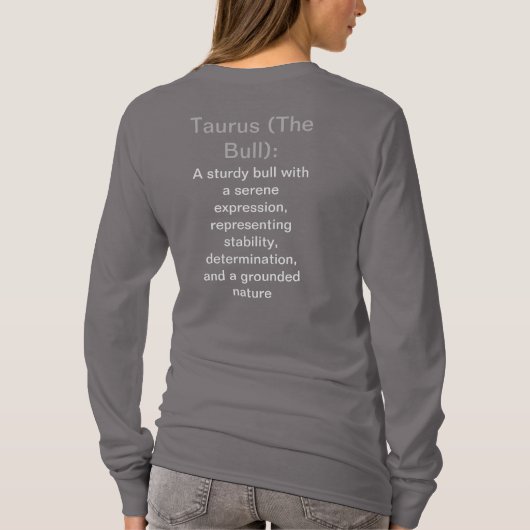 Taurus T-Shirt (Achterkant)