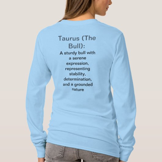 Taurus T-Shirt (Achterkant)
