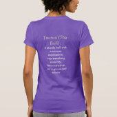 Taurus T-Shirt (Achterkant)