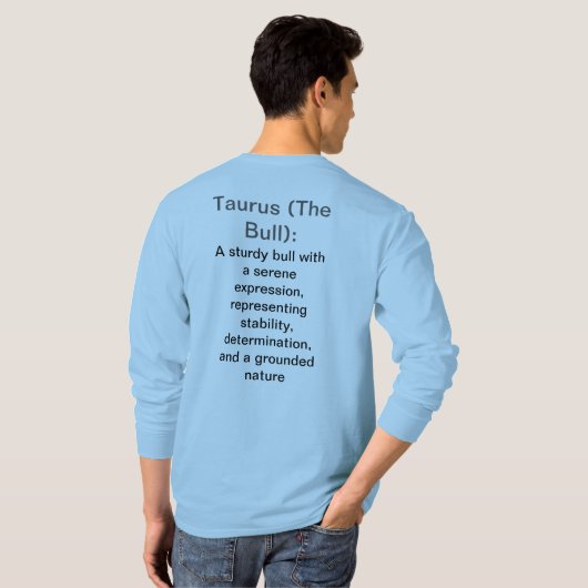 Taurus T-Shirt (Achterkant volledig)