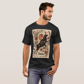 Taurus – T-shirt Hemelse Zodiac Art (Voorkant volledig)