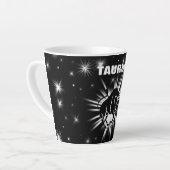 Taurus-teken Latte Mok (Linkerhoek)