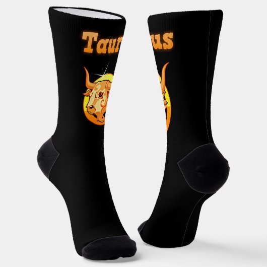 Taurus teken sokken (Gebogen)