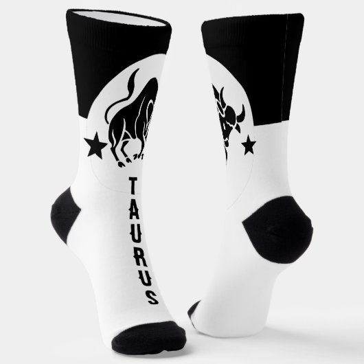 Taurus teken sokken (Gebogen)