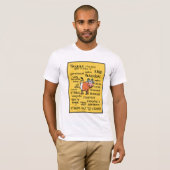taurus tekstwolk shirt (Voorkant volledig)