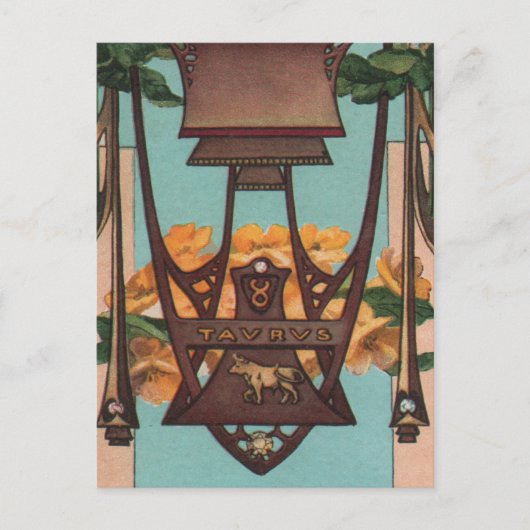 Taurus the Bull - Zodiac Briefkaart (Voorkant)