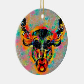 Taurus Tijuana Keramisch Ornament (Rechts)