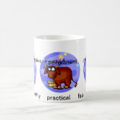  Taurus trekjes Cute Cartoon Zodiac Koffiemok (Center)