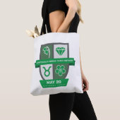 Taurus Verjaardag Crest™ voor 1-20 mei Tote Bag (Dichtbij)