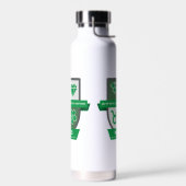 Taurus Verjaardag Crest™ voor 1-20 mei Waterfles (Links)