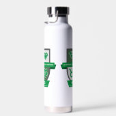 Taurus Verjaardag Crest™ voor 1-20 mei Waterfles (Rechts)