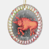 Taurus Verjaardag ornamenten (Links)