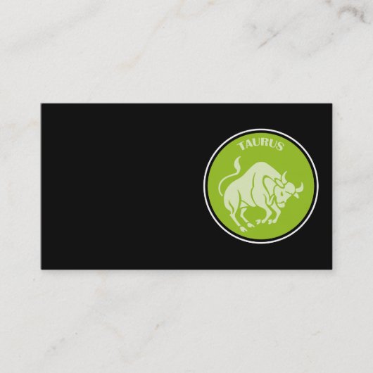 Taurus Visitekaartje (Voorkant)