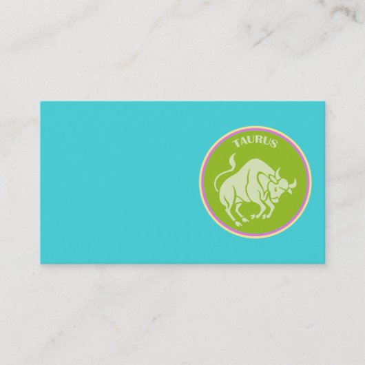 Taurus Visitekaartje (Voorkant)