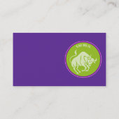 Taurus Visitekaartje (Achterkant)