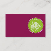 Taurus Visitekaartje (Achterkant)