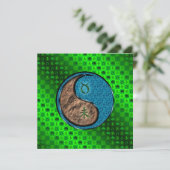 Taurus & Water Goat Kaart (Staand voorkant)