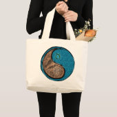 Taurus & Water Konijn Grote Tote Bag (Voorkant (product))