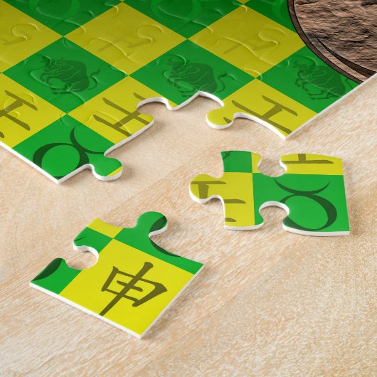 Taurus & Water Monkey Legpuzzel (Zijkant)