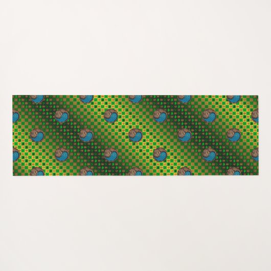 Taurus & Waterpaard Yogamat (Achterkant (horizontaal))