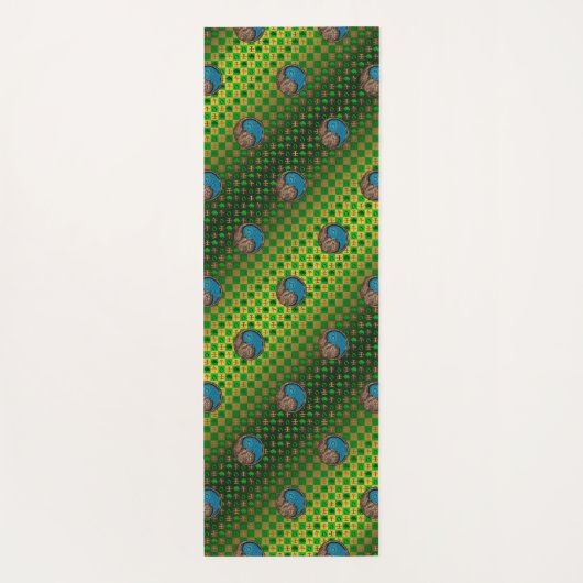 Taurus & Waterpaard Yogamat (Achterkant)