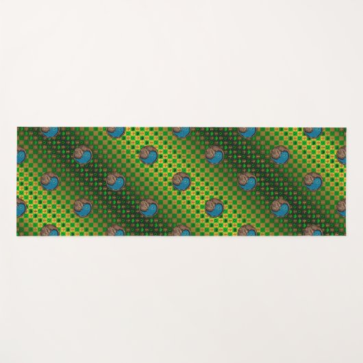 Taurus & Waterpaard Yogamat (Voorkant (horizontaal))