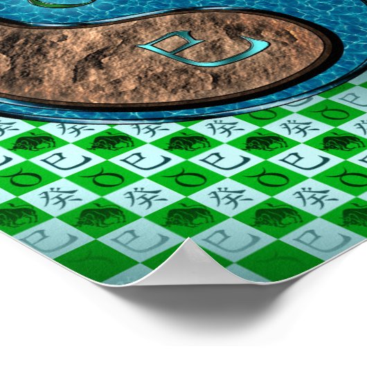 Taurus & Waterslang Poster (Hoek)