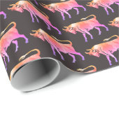 Taurus Waterverf Art Cadeaupapier (Rol Hoek)