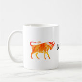 Taurus Waterverf Art Koffiemok (Links)