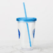 Taurus Waterverf Night Sky Constellation Zodiac Acryl Drinkbeker (Links)