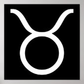 taurus white poster (Voorkant)