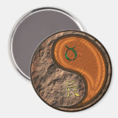 Taurus & Wood Dragon Magneet (Voorkant / Achterkant)