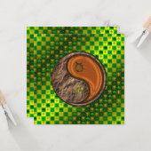 Taurus & Wood Monkey Kaart (Voorkant / Achterkant in situ)