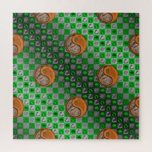 Taurus & Wood Rabbit Legpuzzel (Verticaal)