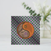 Taurus & Wood Rooster Kaart (Staand voorkant)