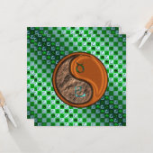 Taurus & Wood Snake Kaart (Voorkant / Achterkant in situ)