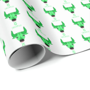 Taurus Wrapping Paper Cadeaupapier