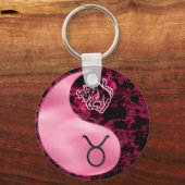 Taurus Yin Yand Sleutelhanger (Voorkant)