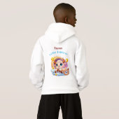Taurus Young Explorer Zodiac Kids Hoodie Pullover (Achterkant volledig)