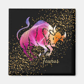 Taurus - Zodiabeteken Magneet (Voorkant)