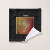 Taurus Zodiac Astrologie design Horoscope Bad Handdoek (Wasdoekje)