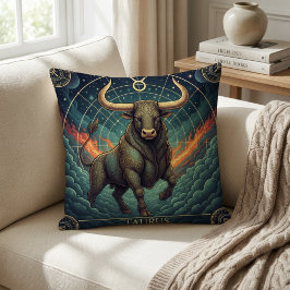 Taurus Zodiac Celestial Kussen